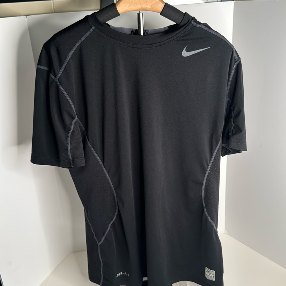 Nike pro combat dri-fit fitted shirt men’s medium - see pics some pilling